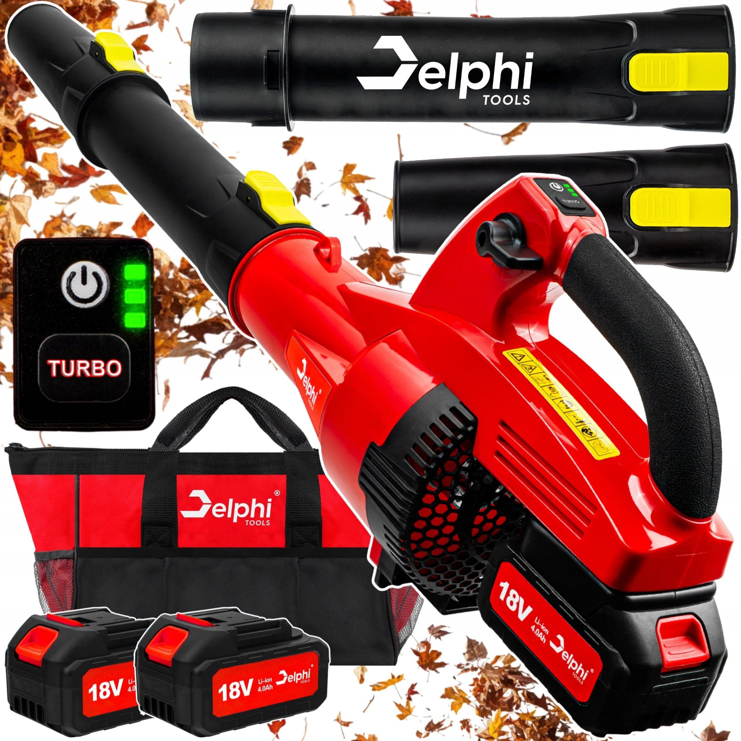 DMUCHAWA DO LIŚCI AKUMULATOROWA OSUSZANIA ŚNIEGU OGRODOWA BEZPRZEWODOWA AKU