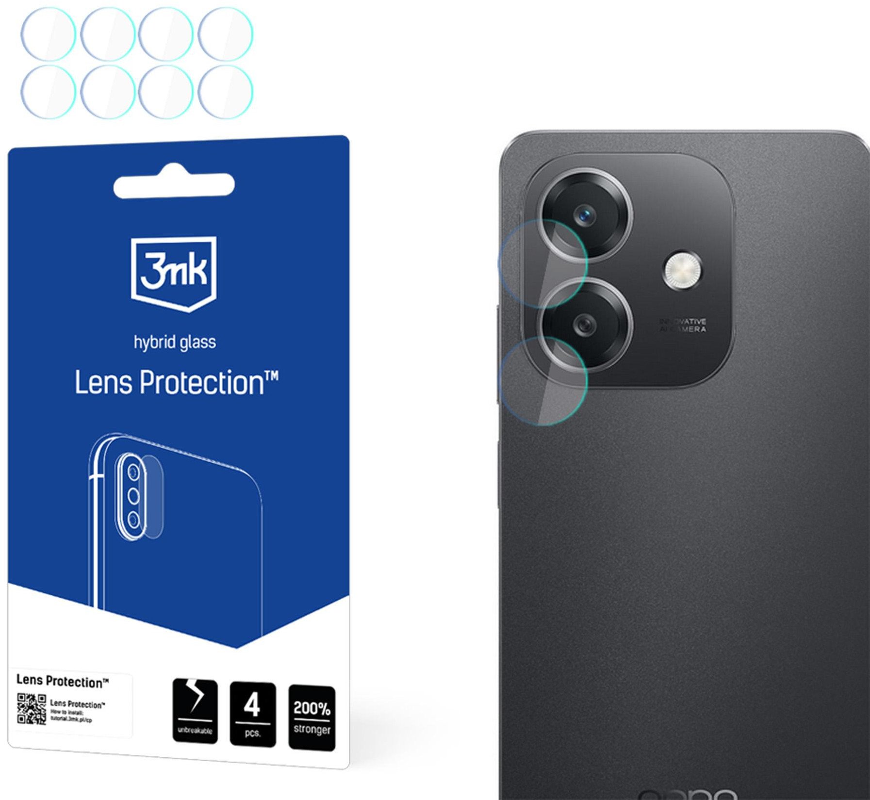 OPPO A40 - 3MK LENS PROTECTION