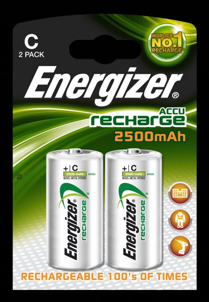 Energizer Akumulator Power Plus C / R14 2500mAh 2 szt.
