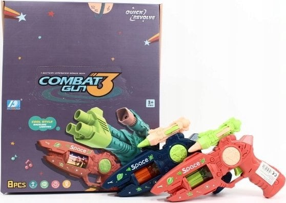 Hipo Pistolet św/dźw 8szt/box DF-44218C 08694