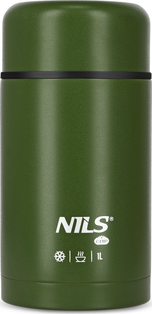 NC3802 TERMOS OBIADOWY 1000ML ZIELONY NILS CAMP
