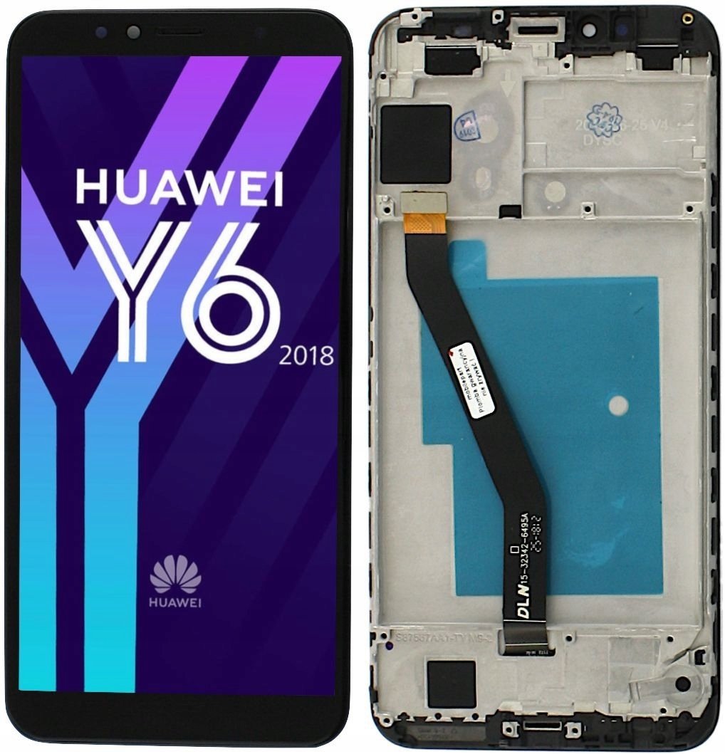 WYŚWIETLACZ LCD DOTYK HUAWEI Y6 2018 ATU-L21 ramka