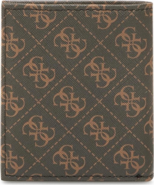 Guess Guess, Vezzola, Wallet, Small Billfold, SMVZLALEA22, Dark Brown, For Men For Men
