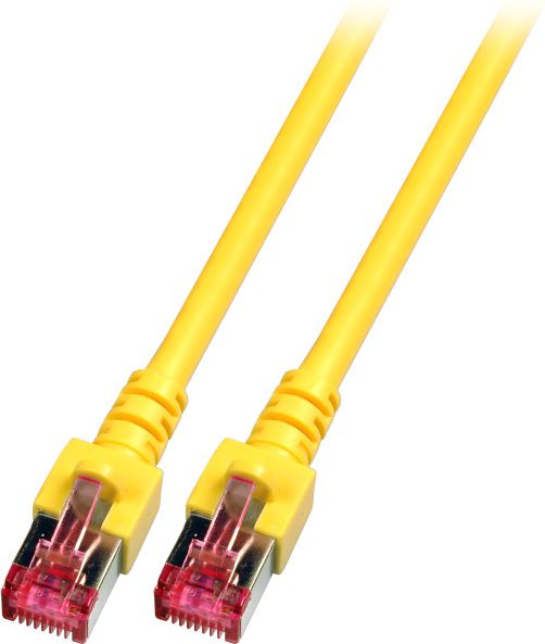 EFB Patchcord, Cat.6, S/FTP, PIMF, 7.5m, żóżłty (K5511.7,5)