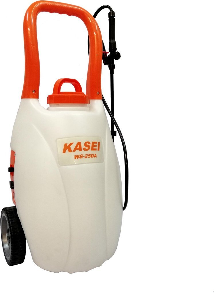 MasterCut KASEI WSJ-25D OPRYSKIWACZ AKUMULATOROWY JEZDNY NA KOŁACH CIŚNIENIOWY PCHANY
