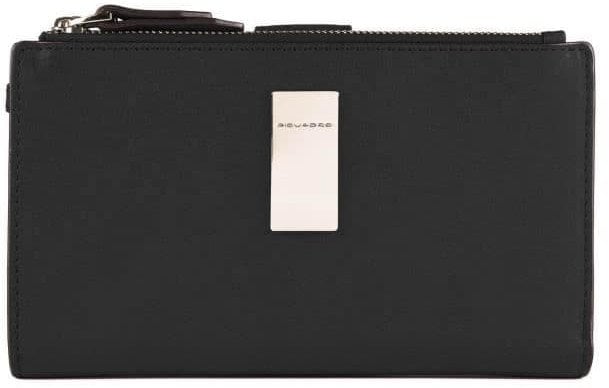 Piquadro Piquadro, Piquadro, Leather, Wallet, Phone Holder, 42023100, Black, For Men For Men
