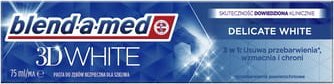 blend-a-med Blend-a-med 3D White Delicate White Pasta do zębów 75 ml