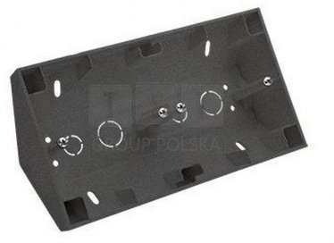 TPNR2/116 Simon 55 Puszka natynkowa narożna 2-krotna do ramek LINE/DUO Grafitowy mat TPNR2/116