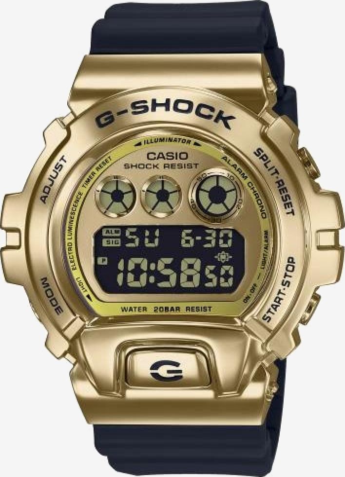 Zegarek Casio ZEGAREK MĘSKI CASIO G-SHOCK G-STEEL GM-6900G-9ER (zd129a)