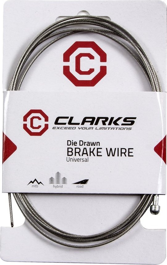 Clarks Linka hamulca CLARKS, 1.5mm, Stal nierdzewna, Ultragładka, Szosa