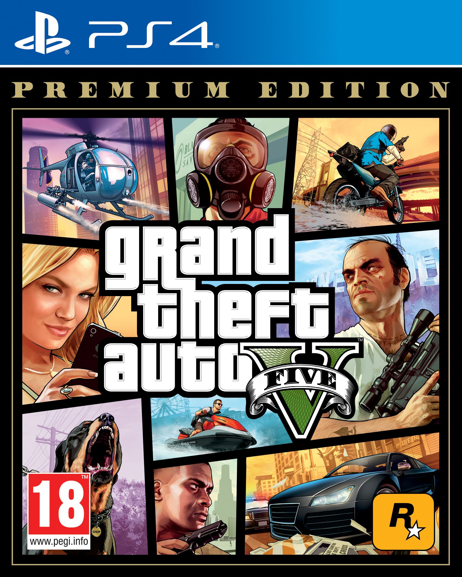 Grand Theft Auto V: Premium Edition PS4
