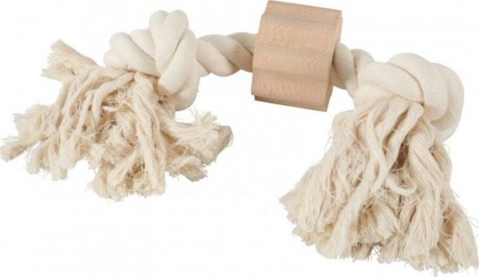 Zolux ZOLUX Zabawka sznurowa WILD GIANT, z drewnianym krążkiem