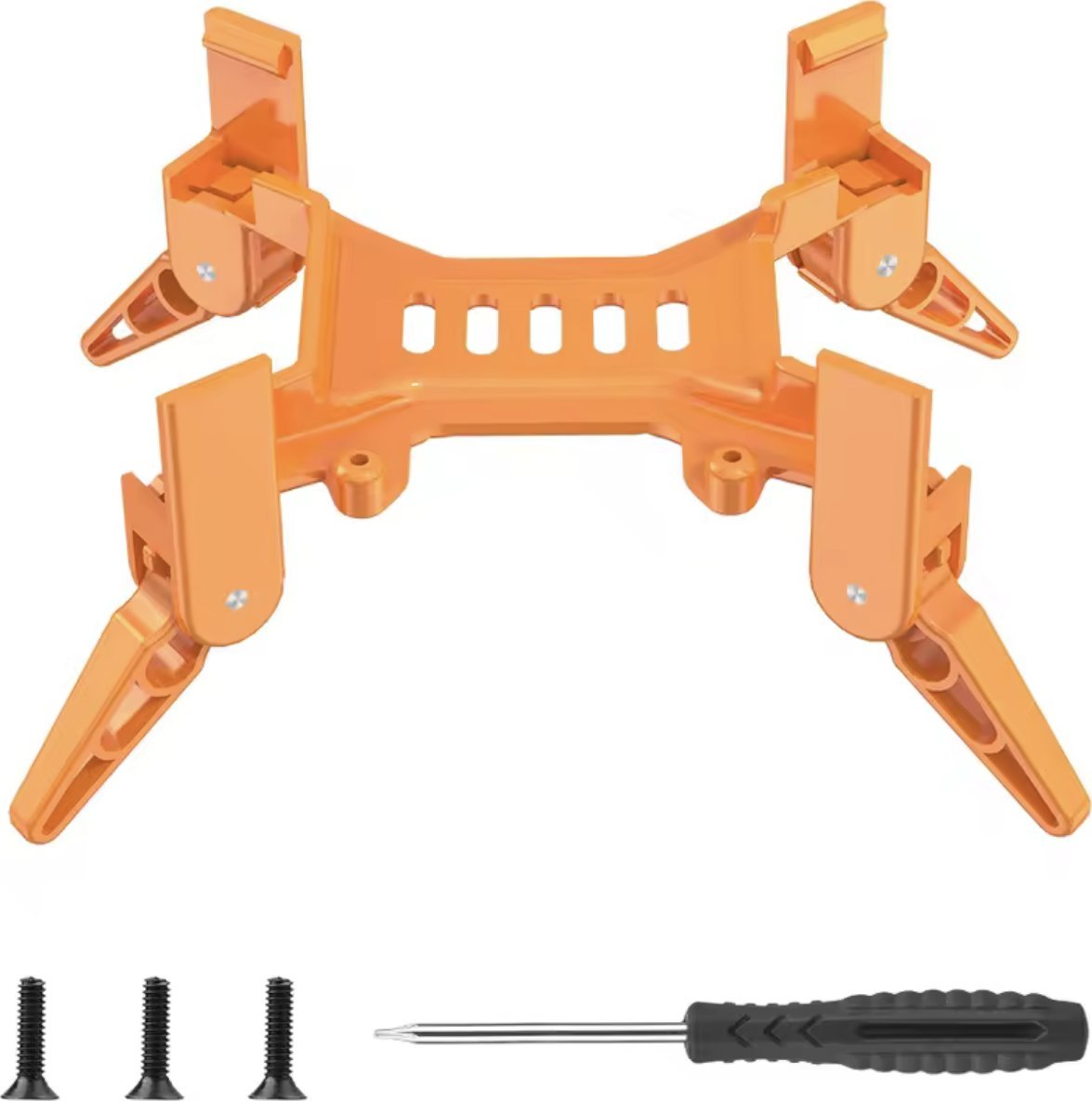 SKŁADANE SANKI NÓŻKI PODWOZIE DO LĄDOWANIA DRONA DJI AVATA 2 - POMARAŃCZOWE