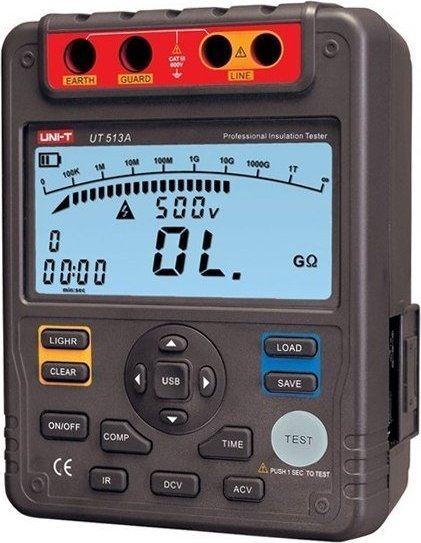 Uni-T Miernik rezystancji izolacji UT513A