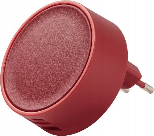 Ładowarka Hama Lexon Poweron Charger 30W USB-C/USB-A red/red LL152R