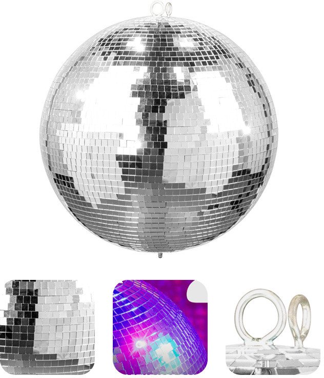 Kula lustrzana 40cm MB40 Fuzzix one size