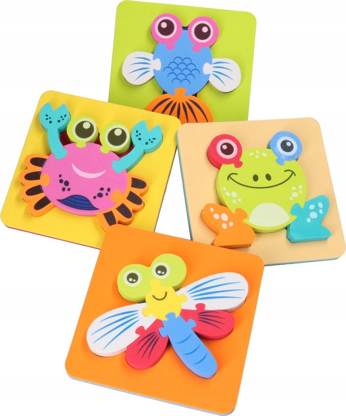 Gazelo Puzzle piankowe 12szt/disp G200754 60093