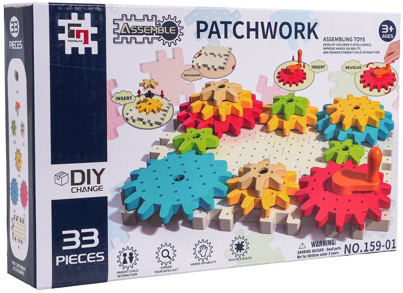 Zestaw Klocków STEAM 33el. EDUKAMP