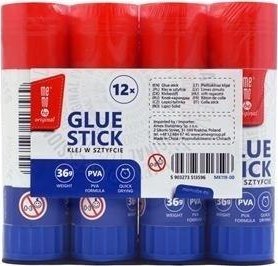 Klej w sztyfcie 36g (12szt) MemoBe