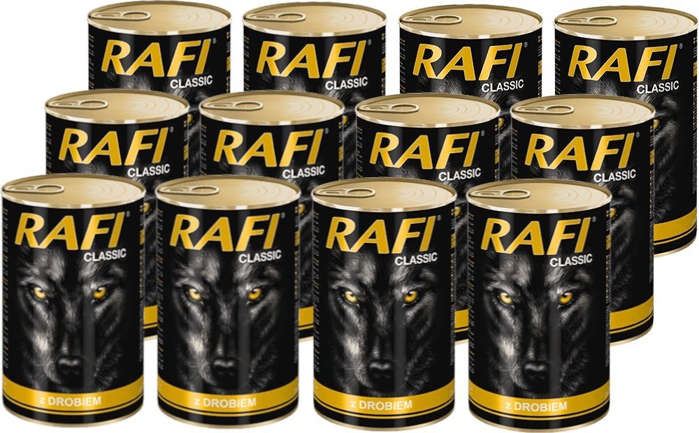 Dolina Noteci Rafi Classic z Drobiem w Sosie 12x1240g