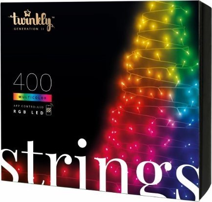 Twinkly Smart lampki choinkowe Twinkly Strings 400 LED RGB Gen 2