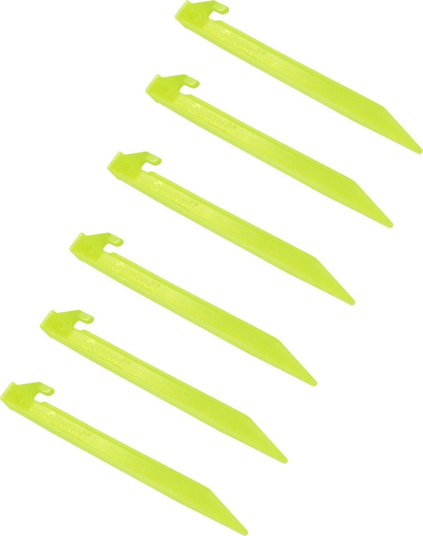 Outwell Śledzie namiotowe Outwell Guyline Peg Plastic 6szt Uniwersalny