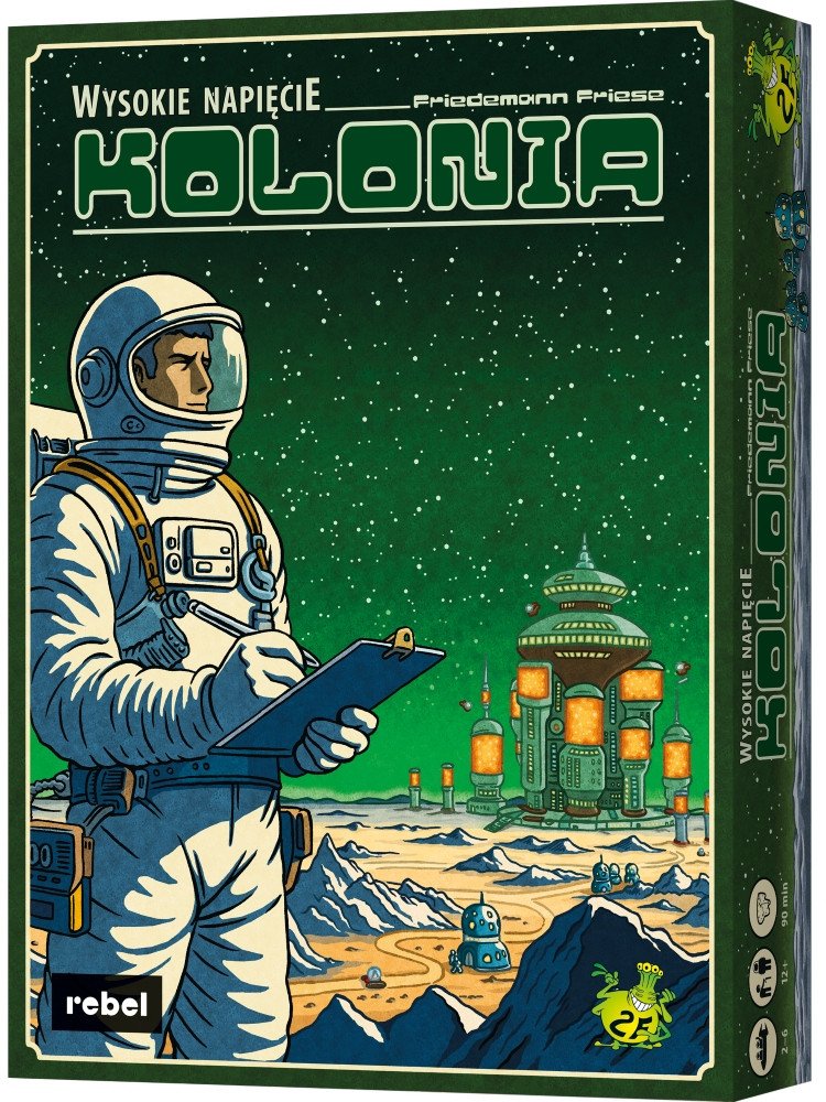 Rebel Gra planszowa Wysokie napięcie: Kolonia