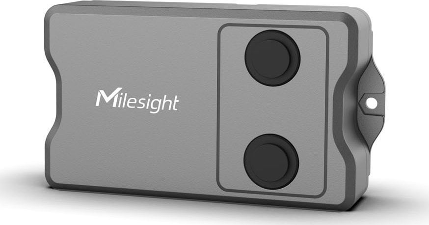MILESIGHT Milesight EM400-MUD Czujnik ultradźwiękowy NB-IoT do Pomiaru poziomu i odległości w zakresie 3-450 cm Do śmietników parkingów kanałów studzi