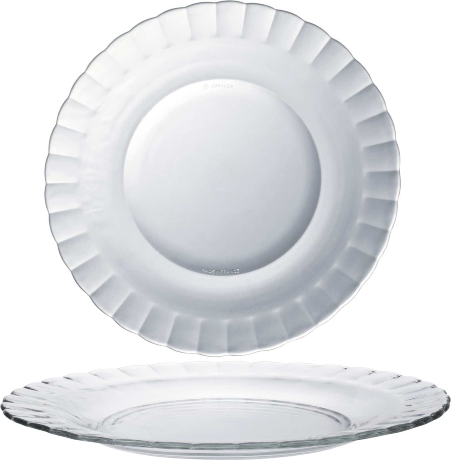 Duralex Talerz płytki Duralex PICARDIE transparentny 230 x 20 mm - zestaw 6 szt. Talerz płytki Duralex PICARDIE transparentny 230 x 20 mm - zestaw 6 s