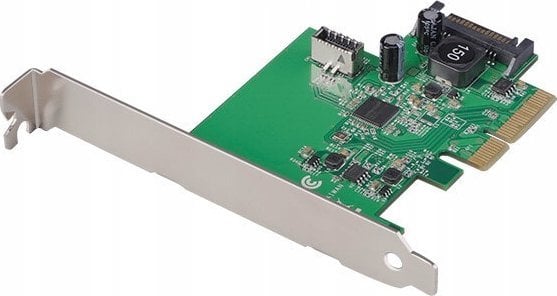 Adapter USB Akasa karta sieciowa USB 3.2 HOST card, 10Gbps USB 3.2 Gen 2, wewnętrzna, 20-pin, PCIe