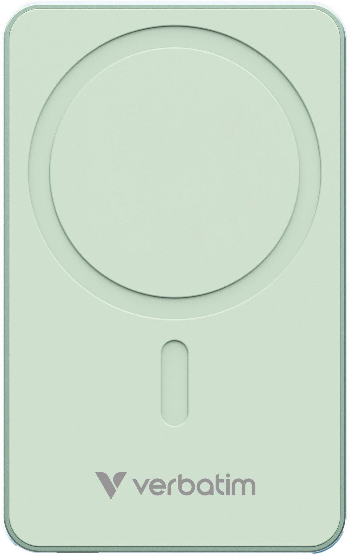 Powerbank Verbatim Charge 'n' Go Essentials Magnetic Wireless 5000mAh USB-C PD 3.0 Green