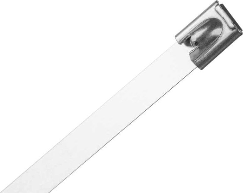 LP NAR0077-35 Opaska zaciskowa stalowa 35cm x 7.9mm (20 sztuk)