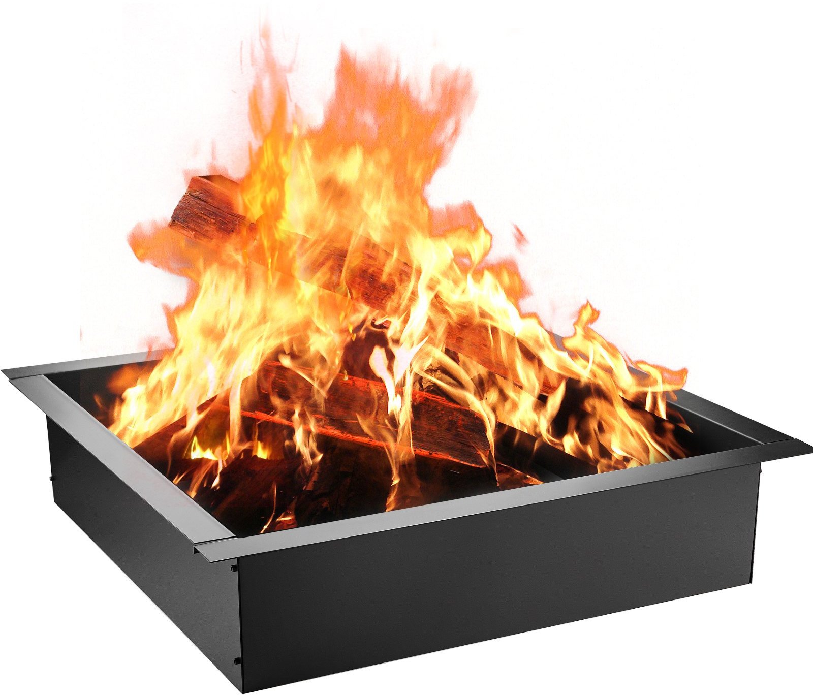 Wkład do paleniska ogrodowego pierścień paleniskowy palenisko 91x91 cm