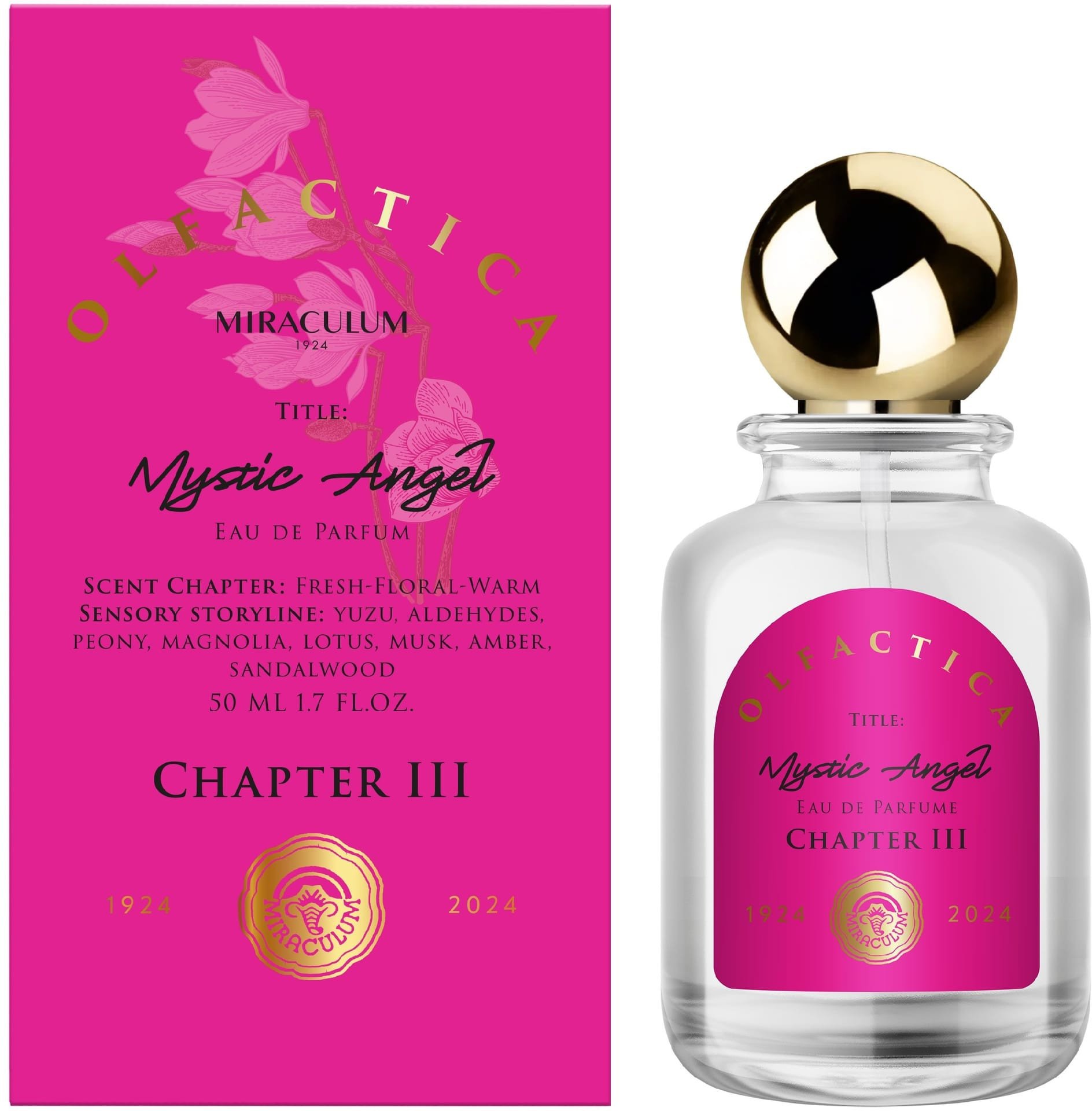 MIRACULUM Olfactica Woda perfumowana dla kobiet Mystic Angel - Chapter III 50 ml