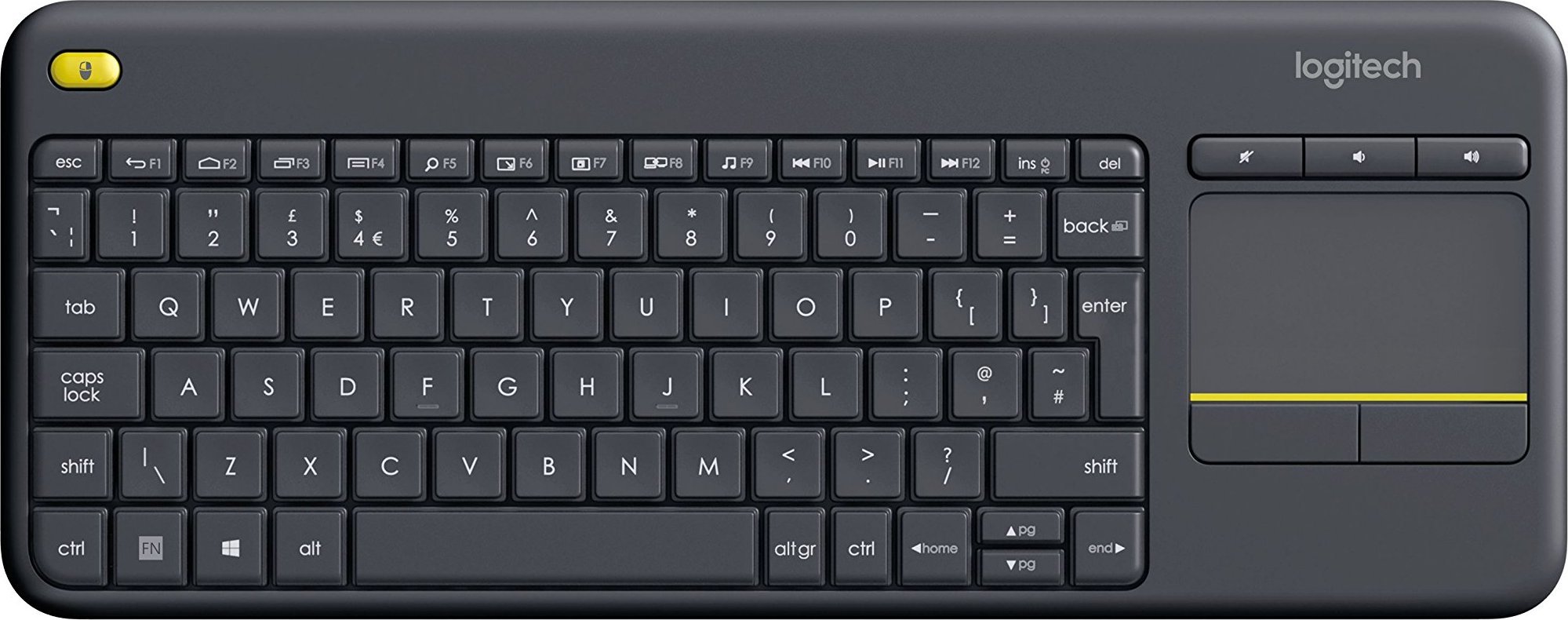 Klawiatura Logitech K400 Plus (920-007143)
