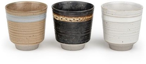 Bredemeijer Kubki porcelanowe Jari 200 ml - 3 szt