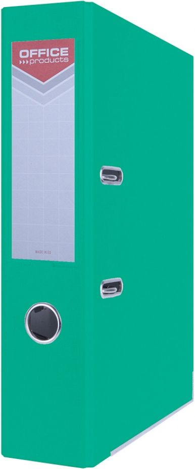 Segregator Office Products Officer dźwigniowy A4 75mm turkusowy (PBSX0773)