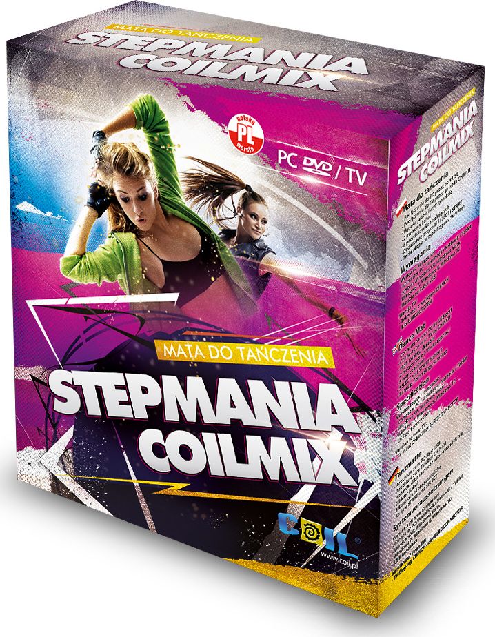 COILMIX STEPMANIA 8.0 HD PC + mata do tańczenia