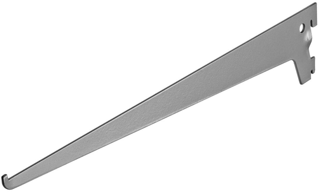 BRACKET. SINGLE SLOT 400 MM GREY