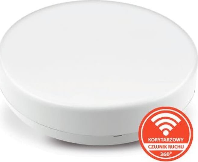 KEL Plafon NEO n/t 24W AC 230V 50Hz 4000K (neutr.) 120 st. IP54 z koryt. czujnikiem ruchu 2490lm PL-NEO/LED/24W/CRK biały