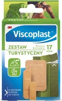 Sila Viscoplast plastry zestaw turystyczny 17 szt