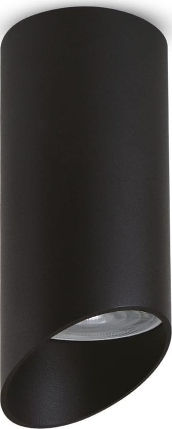 Oprawa natynkowa / tuba Maclean, punktowa, okrągła, aluminiowa, GU10, 55x130mm, kolor czarny, MCE360 B