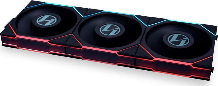 Wentylator Lian Li Uni Fan TL LCD 120 RGB 3-pack + Hub (12TLLCD3B)