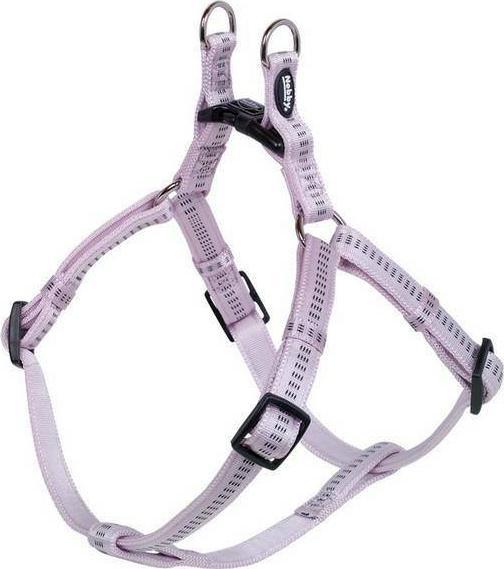 Nobby Nobby Soft Grip Szelki S-M Jasny Róż 15mm/40-56cm