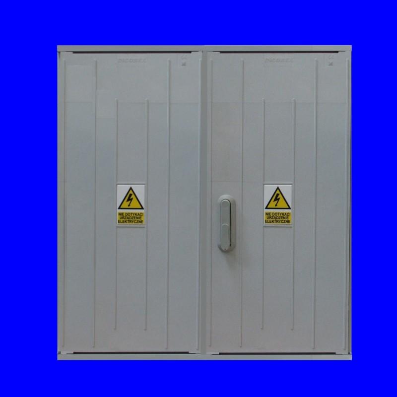 Incobex Obudowa termoutwardzalna STN 80x84x25 zamek cięgła kątowniki daszek prosty - IOBK-34310-002