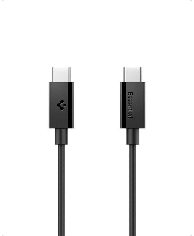 Kabel USB Spigen USB-C - USB-C 1m Czarny (ACA08718)