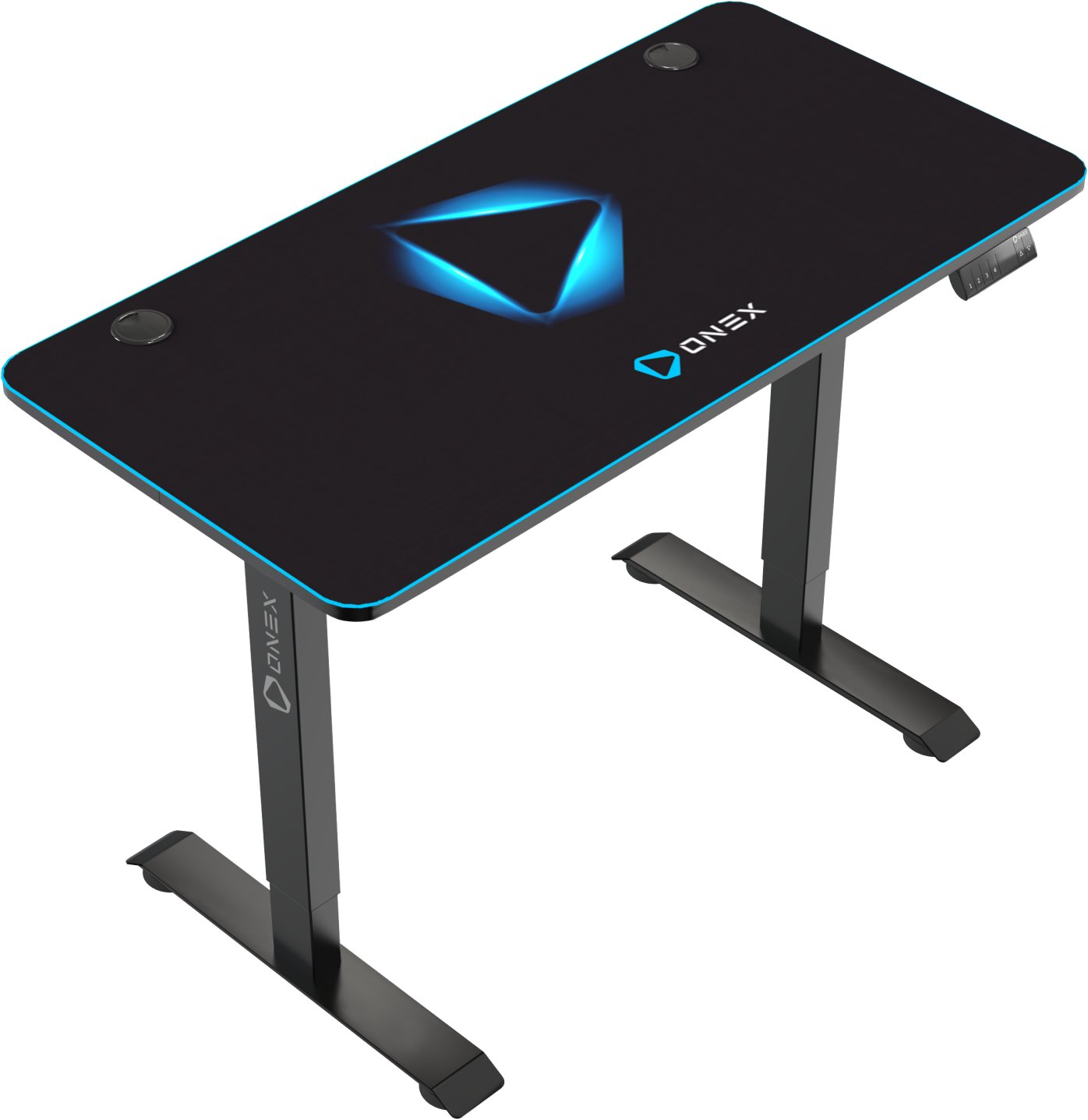Onex | Gaming desk | GDE1200SH | Black/Blue