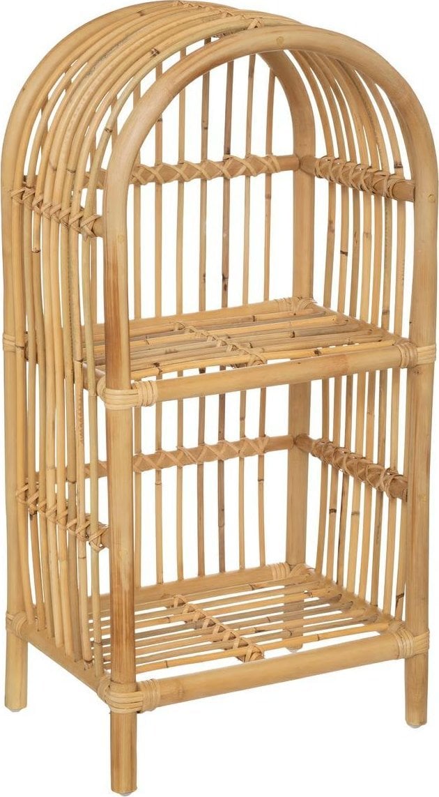Atmosphera Biblioteczka na książki, rattanowa, 76 cm