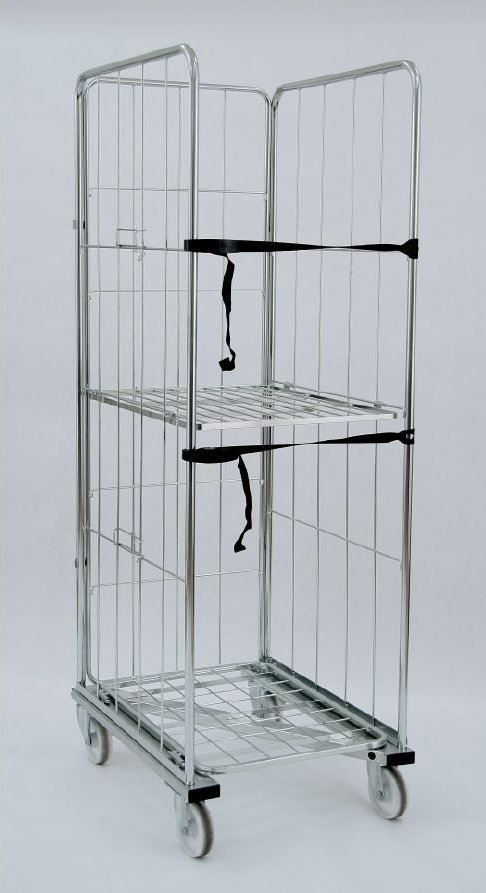 Damnix Uniwersalny wózek kontenerowy składany (wym. 800x600x1810 mm)