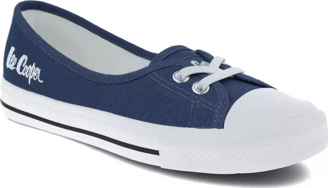 Lee Cooper Trampki damskie Lee Cooper LCW-23-31-1789L niskie tenisówki wykrojone jeans 37